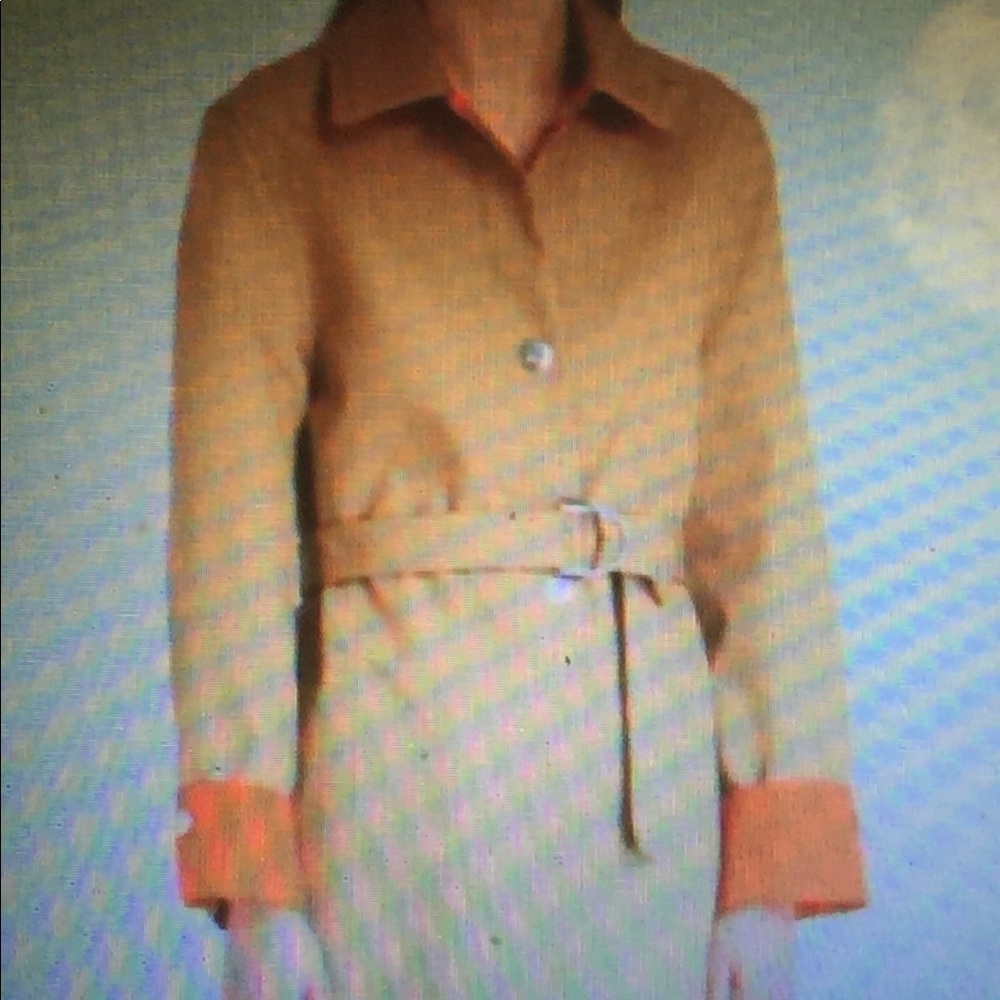 New MAJE Gemma Reversible Trench Coat $630 NWT T3